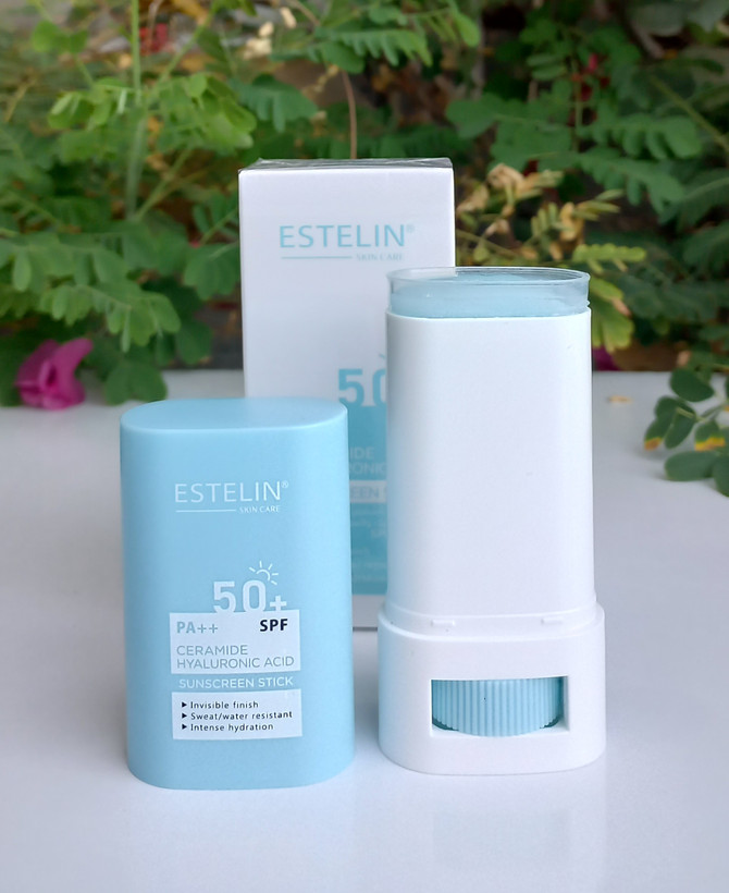ضدآفتاب استیکی هیالورونیک اسید استلین SPF50 وزن 20 گرم